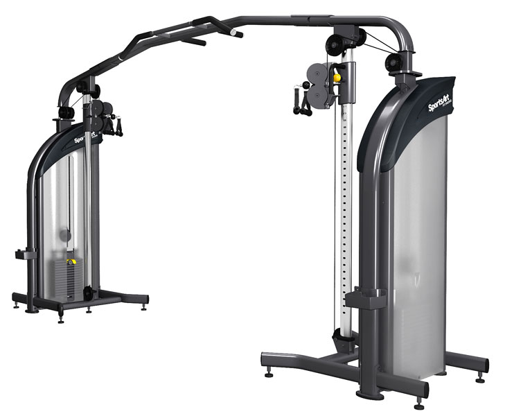 Cable Cross med Chin-up bar til kropshævninger